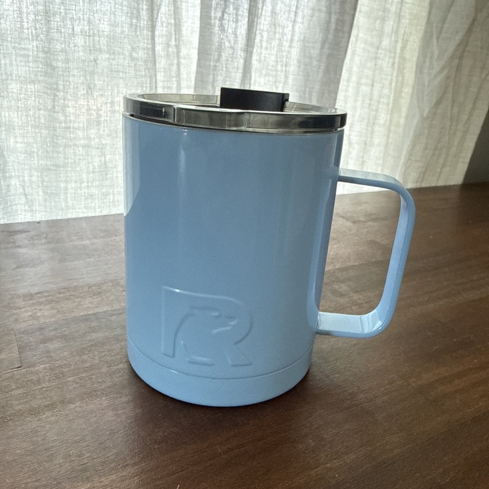 RTIC 12oz Blue Coffee Mug Cup Tumbler - New No Box